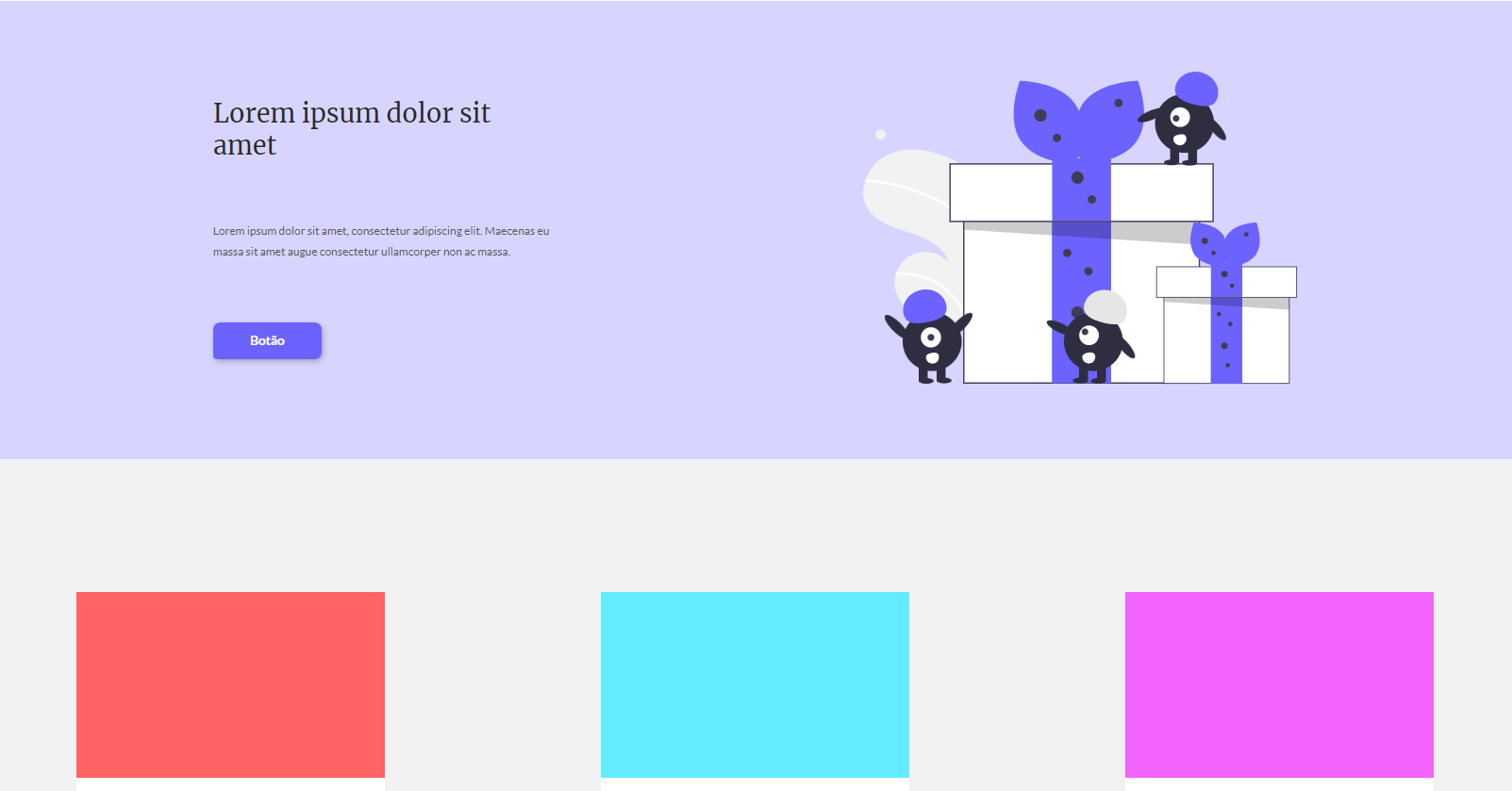 projeto Landing Page